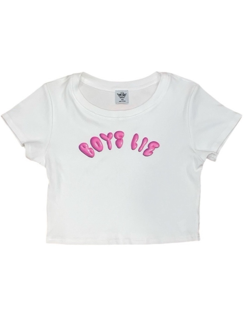 Boys Lie Cropped T-shirt